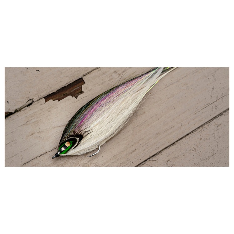 Ahrex SA292 Beast Fleye, Long #6-0 Saltwater Fly Tying Hooks Stainless Steel Straight Eye Streamer Hook